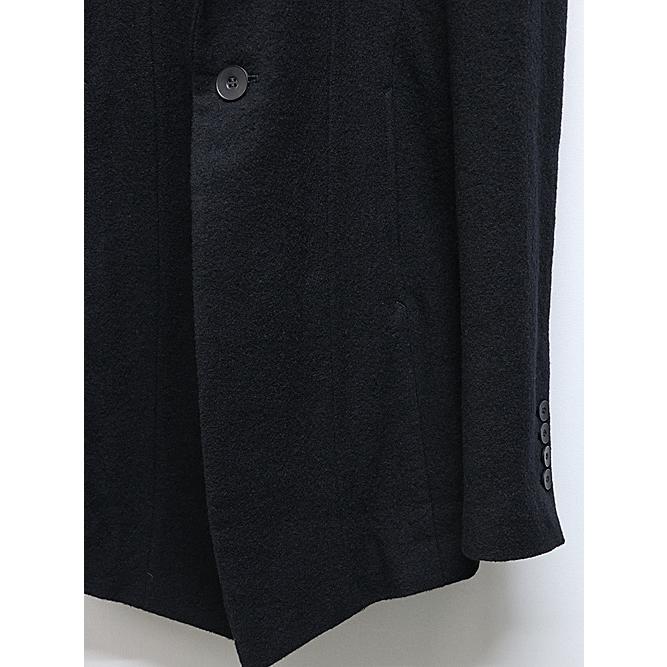 JULIUS・ユリウス/WOOL/RAYON/SILK SHRINK KERSEY JACKET1/BLACK | JULIUS | 02