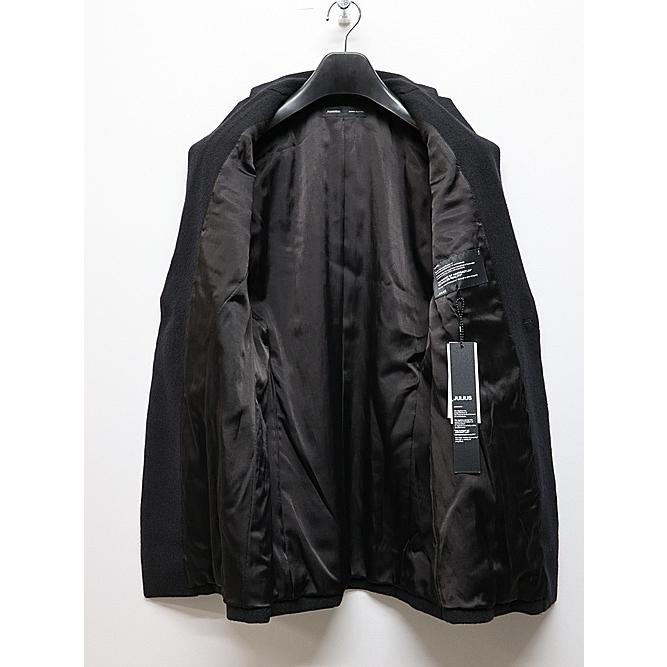 JULIUS・ユリウス/WOOL/RAYON/SILK SHRINK KERSEY JACKET1/BLACK | JULIUS | 06