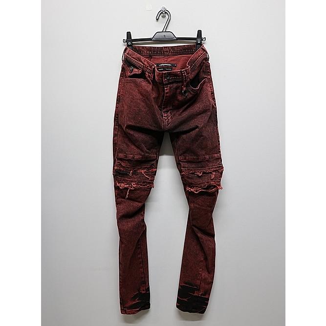 JULIUS JULIUS・ユリウス/10.5oz STRETCH DENIM TROUSERS4/BLOOD JULIUS JULIUS・ユリウス/10.5oz STRETCH DENIM TROUSERS4/BLOOD