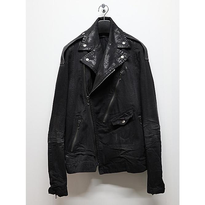 JULIUS JULIUS・ユリウス/10oz DENIM BLOUSON2/BLACK : OFFSIDE JULIUS JULIUS・ユリウス/10oz DENIM BLOUSON2/BLACK : OFFSIDE