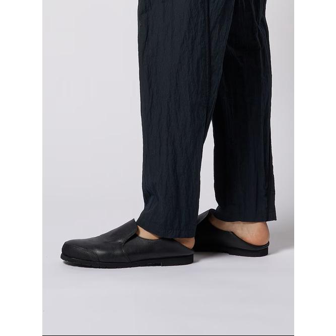 wjk・ダブルジェイケイ/combination slip-on shoes/blackの画像