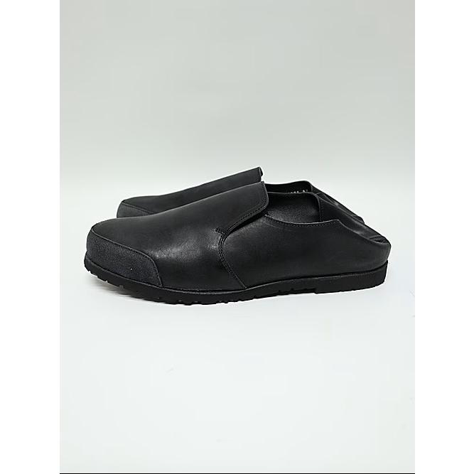 wjk・ダブルジェイケイ/combination slip-on shoes/blackの画像