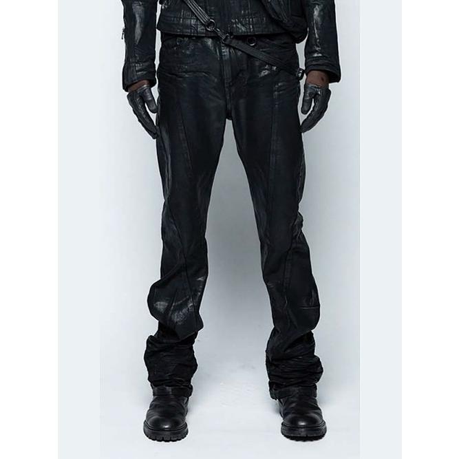 JULIUS JULIUS・ユリウス/12oz DENIM TROUSERS4/BLACK : OFFSIDE JULIUS JULIUS・ユリウス/12oz DENIM TROUSERS4/BLACK : OFFSIDE