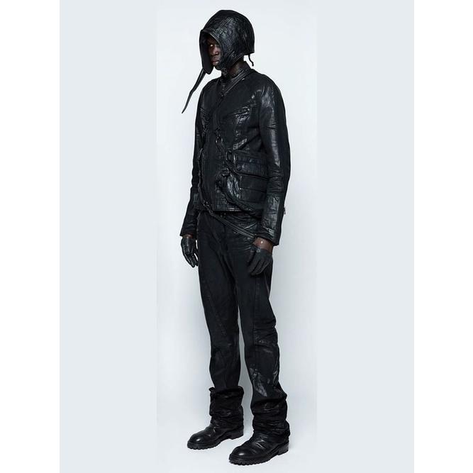 JULIUS JULIUS・ユリウス/12oz DENIM TROUSERS4/BLACK : OFFSIDE JULIUS JULIUS・ユリウス/12oz DENIM TROUSERS4/BLACK : OFFSIDE
