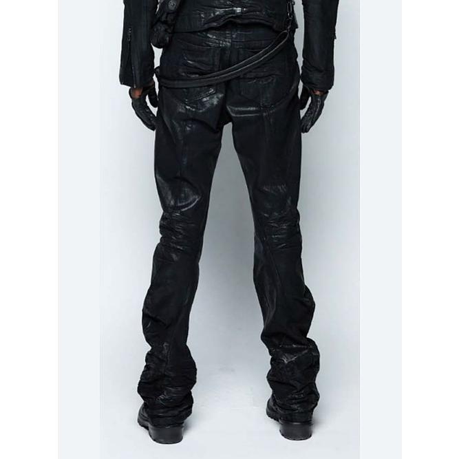 JULIUS JULIUS・ユリウス/12oz DENIM TROUSERS4/BLACK : OFFSIDE JULIUS JULIUS・ユリウス/12oz DENIM TROUSERS4/BLACK : OFFSIDE