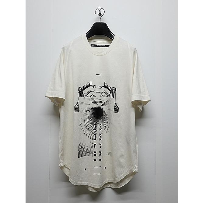 JULIUS JULIUS・ユリウス/COTTON SZ JERSEY CUT & SEWN1/OFF WHITE