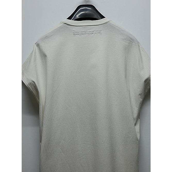 JULIUS JULIUS・ユリウス/COTTON SZ JERSEY CUT & SEWN3/OFF WHITE