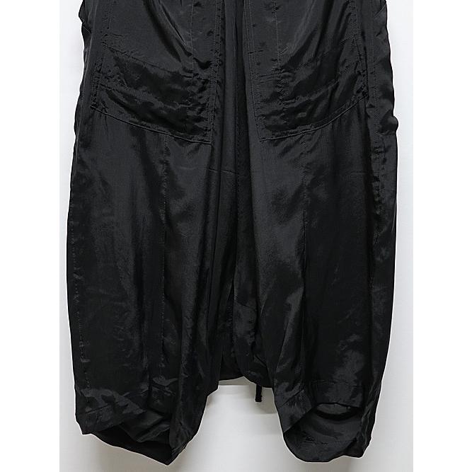 JULIUS・ユリウス/CUPRO TAFFETA TROUSERS2/BLACK | JULIUS | 04