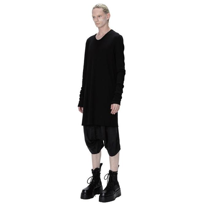 JULIUS・ユリウス/CUPRO TAFFETA TROUSERS2/BLACK | JULIUS | 12