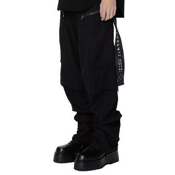 SALE30%OFF/JULIUS・ユリウス/6oz DENIM TROUSERS5/BLACKの画像