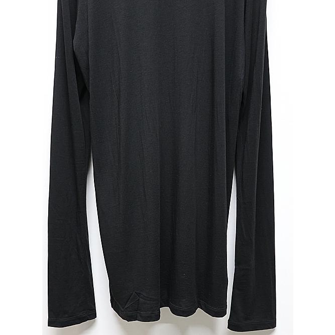 JULIUS・ユリウス/CUPRO/COTTON JERSEY CUT & SEWN6/BLACK | JULIUS | 07