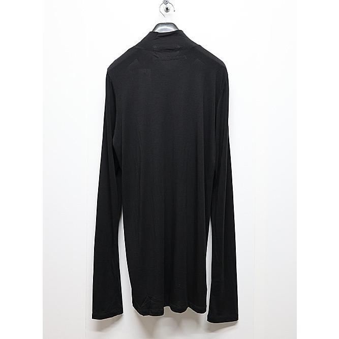 JULIUS・ユリウス/CUPRO/COTTON JERSEY CUT & SEWN6/BLACK | JULIUS | 08