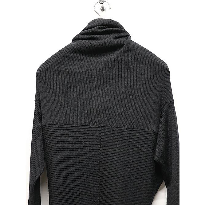 JULIUS・ユリウス/RAYON/WOOL YARN KNIT2/BLACK | JULIUS | 04