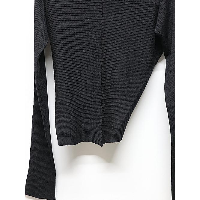 JULIUS・ユリウス/RAYON/WOOL YARN KNIT2/BLACK | JULIUS | 05