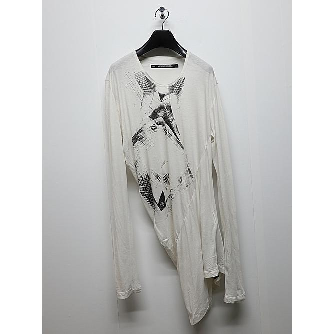 JULIUS・ユリウス/ COTTON/SILK JERSEY CUT & SEWN2/OFF WHITE | JULIUS | 02