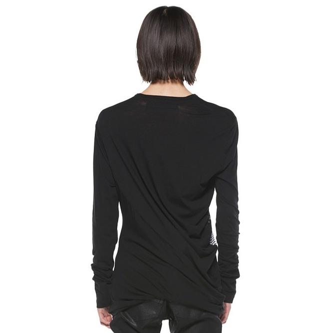 JULIUS・ユリウス/ COTTON/SILK JERSEY CUT & SEWN2/OFF WHITE | JULIUS | 09