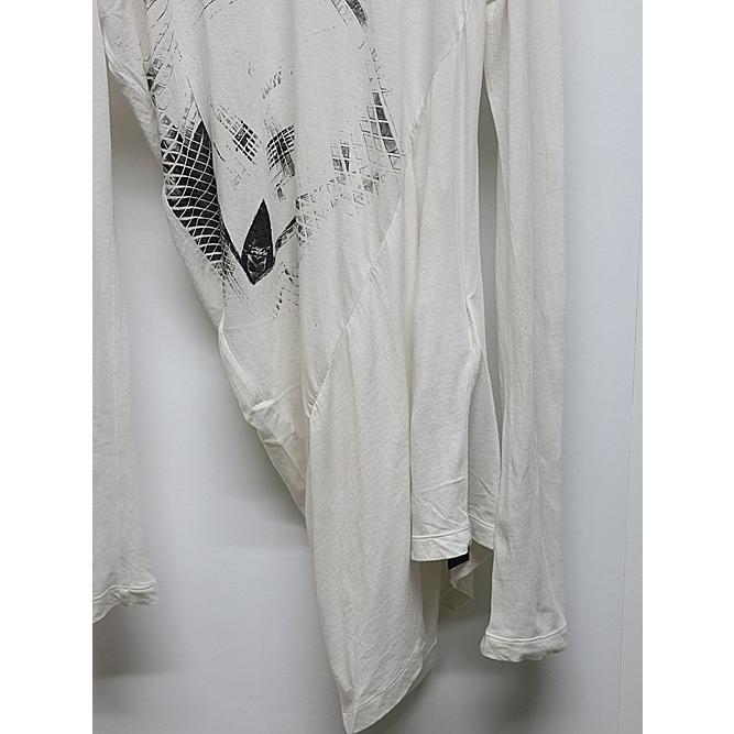 JULIUS・ユリウス/ COTTON/SILK JERSEY CUT & SEWN2/OFF WHITE | JULIUS | 04