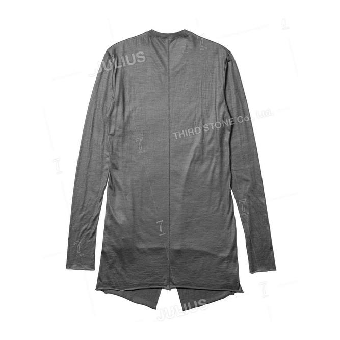 JULIUS JULIUS・ユリウス/WOOL SZ JERSEY CUT & SEWN3/GRAY : OFFSIDE