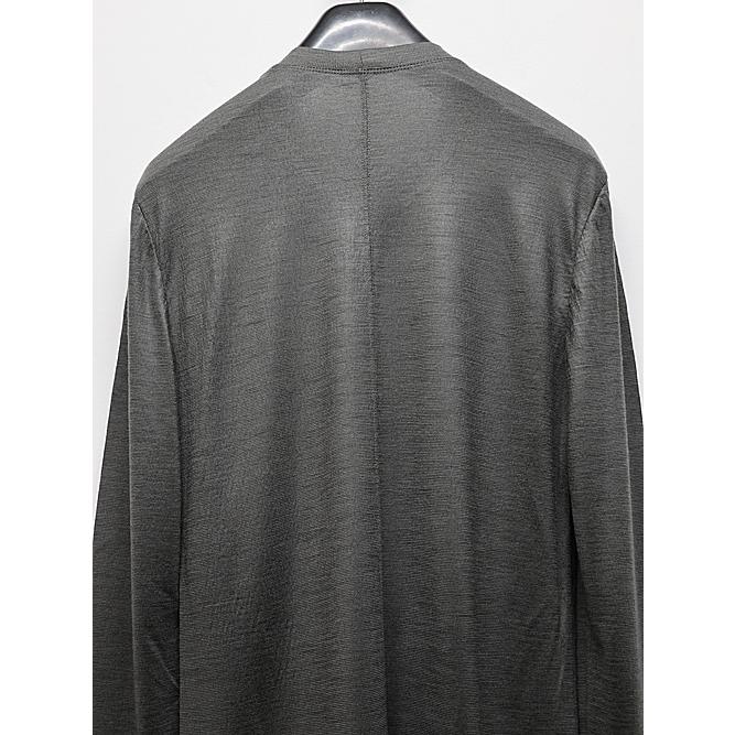 JULIUS JULIUS・ユリウス/WOOL SZ JERSEY CUT & SEWN3/GRAY : OFFSIDE