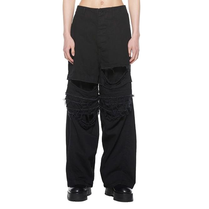 JULIUS JULIUS・ユリウス/10oz DENIM TROUSERS8/BLACK : OFFSIDE