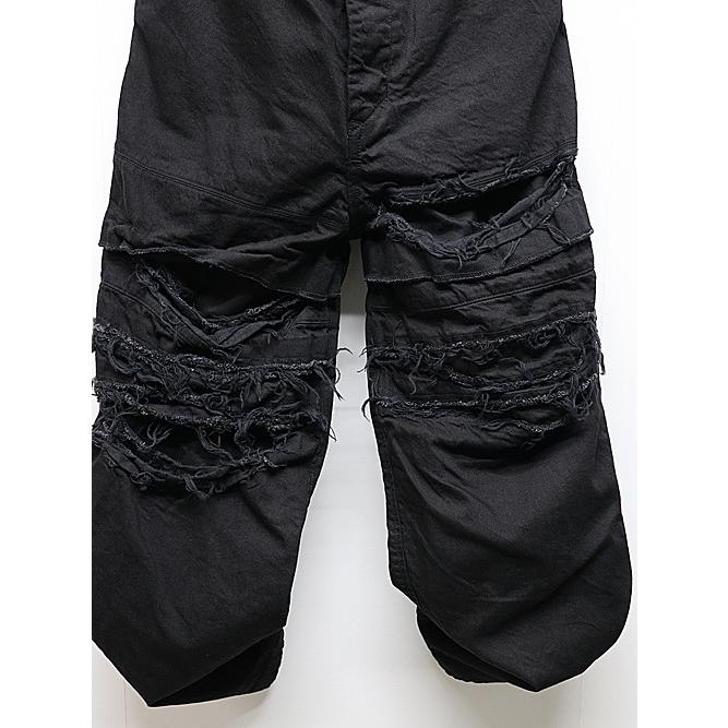 JULIUS JULIUS・ユリウス/10oz DENIM TROUSERS8/BLACK : OFFSIDE