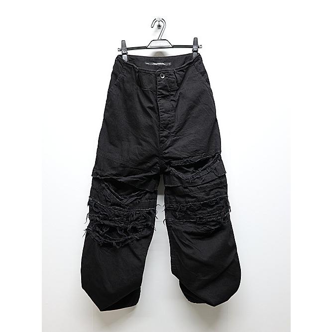 JULIUS JULIUS・ユリウス/10oz DENIM TROUSERS8/BLACK : OFFSIDE