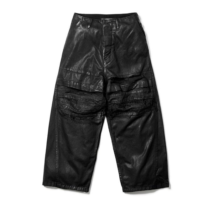 JULIUS JULIUS・ユリウス/10oz DENIM TROUSERS8/BLACK : OFFSIDE