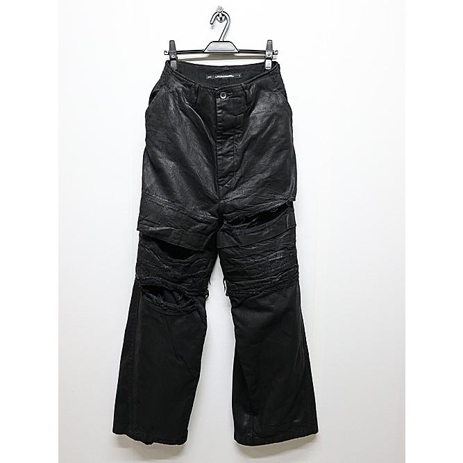 JULIUS JULIUS・ユリウス/10oz DENIM TROUSERS8/BLACK : OFFSIDE