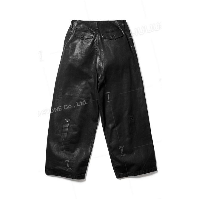 JULIUS JULIUS・ユリウス/10oz DENIM TROUSERS8/BLACK : OFFSIDE