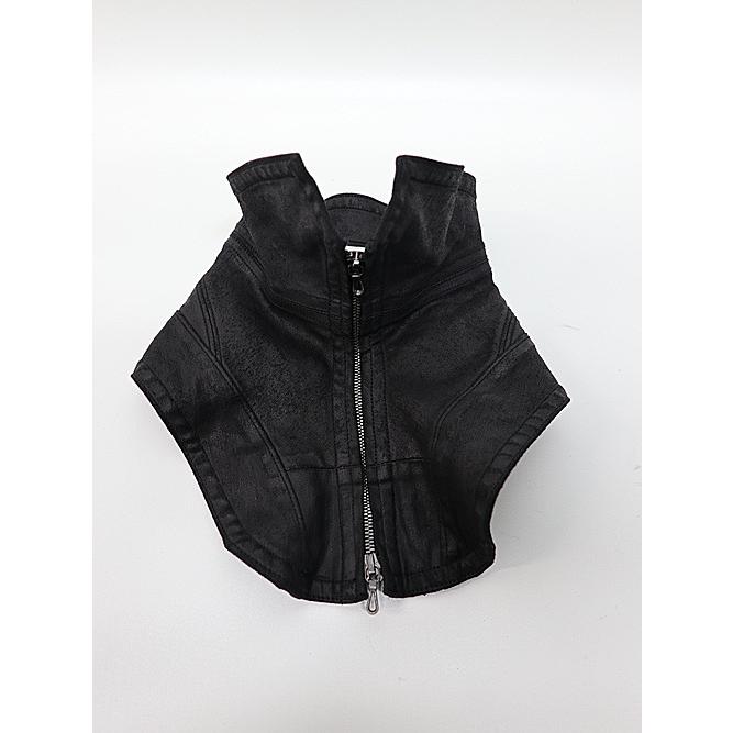 JULIUS JULIUS・ユリウス/10oz COATED STRETCH DENIM ACCESSORY2/BLACK