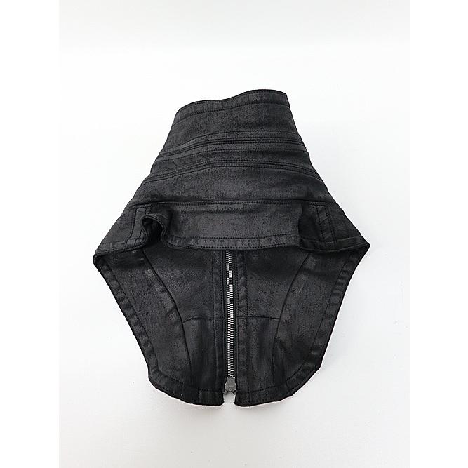 JULIUS JULIUS・ユリウス/10oz COATED STRETCH DENIM ACCESSORY2/BLACK