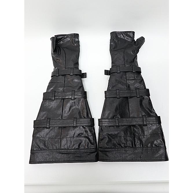 JULIUS JULIUS・ユリウス/LAMINATED CLOTH ACCESSORY9/BLACK : OFFSIDE
