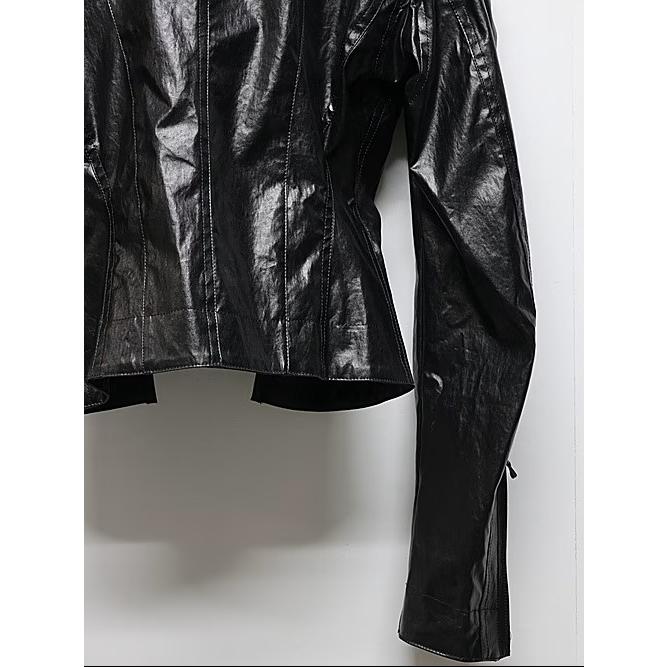 JULIUS・ユリウス/LAMINATED CLOTH BLOUSON9/BLACK | JULIUS | 06