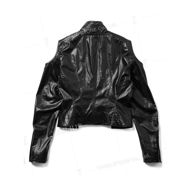 (予約品)2〜3月入荷予定/JULIUS・ユリウス/LAMINATED CLOTH BLOUSON9/BLACK | JULIUS | 05