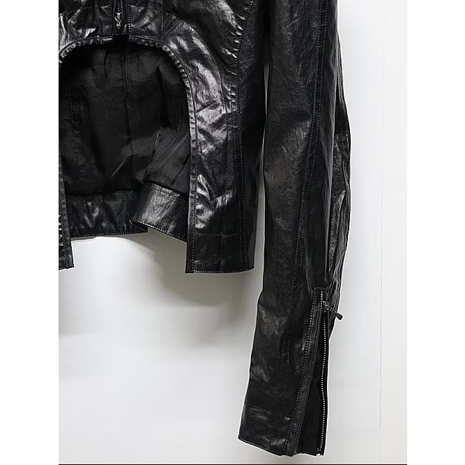 JULIUS・ユリウス/LAMINATED CLOTH BLOUSON9/BLACK | JULIUS | 04