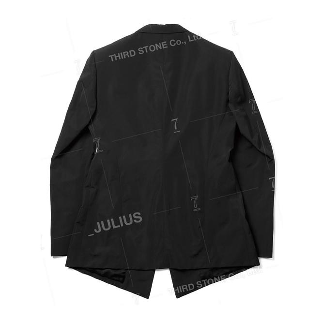 (予約品)1〜2月入荷予定/JULIUS・ユリウス/NYLON/COTTON GROSGRAIN JACKET1/BLACK | JULIUS | 05