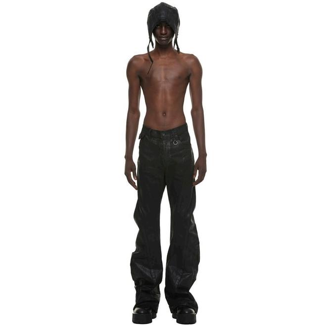 JULIUS JULIUS・ユリウス/12oz DENIM TROUSERS2/BLACK : OFFSIDE
