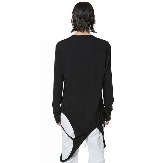 JULIUS JULIUS・ユリウス/COTTON JERSEY CUT & SEWN3/BLACK : OFFSIDE