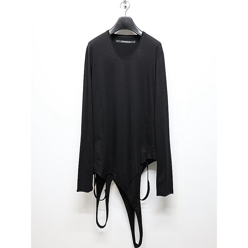 JULIUS JULIUS・ユリウス/COTTON JERSEY CUT & SEWN3/BLACK : OFFSIDE
