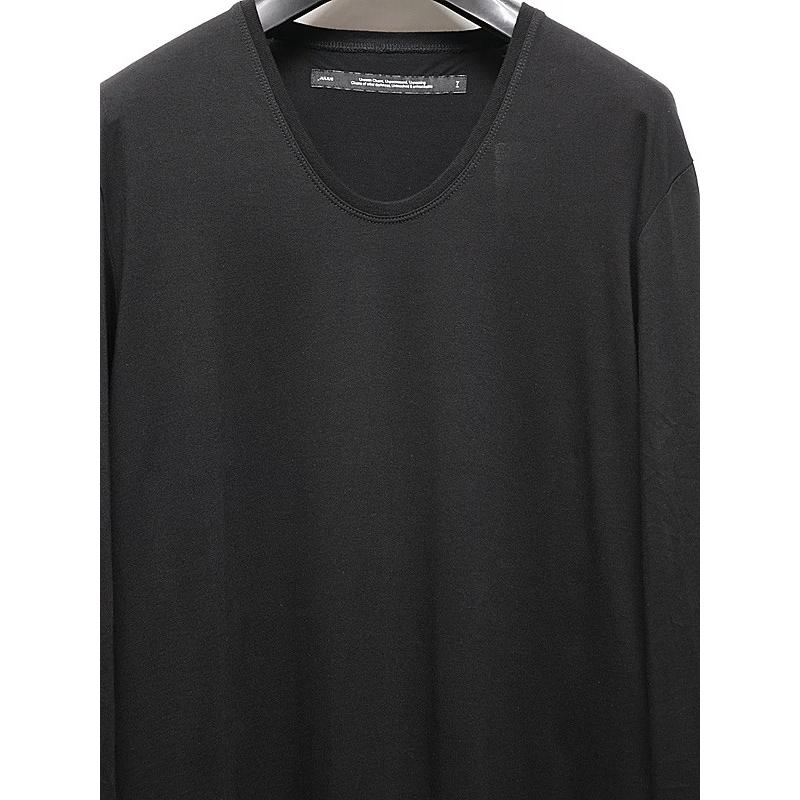 JULIUS JULIUS・ユリウス/COTTON JERSEY CUT & SEWN3/BLACK : OFFSIDE