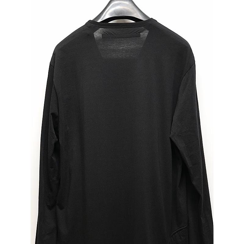 JULIUS JULIUS・ユリウス/COTTON JERSEY CUT & SEWN3/BLACK : OFFSIDE