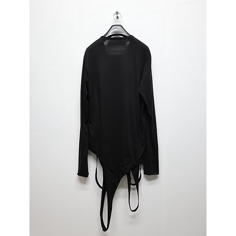 JULIUS JULIUS・ユリウス/COTTON JERSEY CUT & SEWN3/BLACK : OFFSIDE