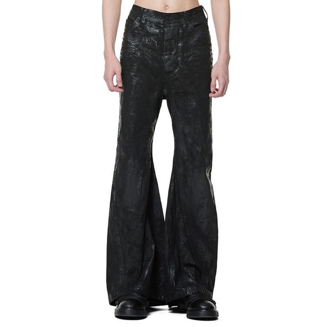 JULIUS JULIUS・ユリウス/8oz DENIM TROUSERS1/LUSTER BLACK : OFFSIDE