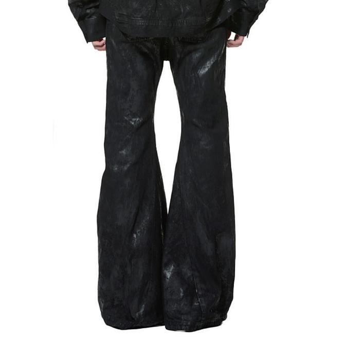 JULIUS JULIUS・ユリウス/8oz DENIM TROUSERS1/LUSTER BLACK : OFFSIDE