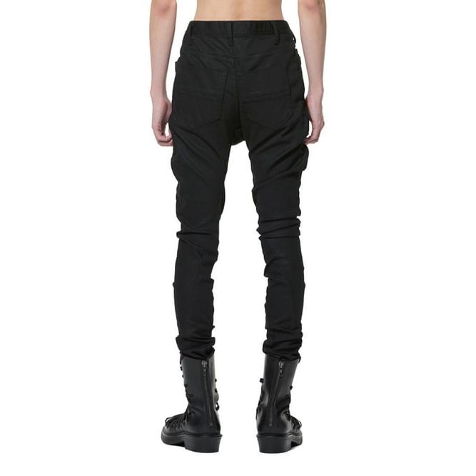 JULIUS・ユリウス/10.5oz STRETCH DENIM TROUSERS10/BLACKの画像