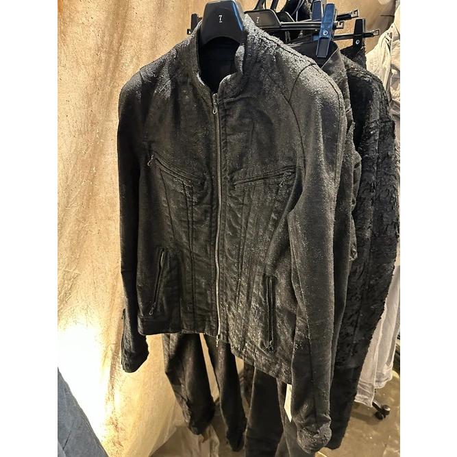 (予約品)9〜10月入荷予定/JULIUS・ユリウス/10.5oz STRETCH DENIM BLOUSON7/BLACK | JULIUS | 02