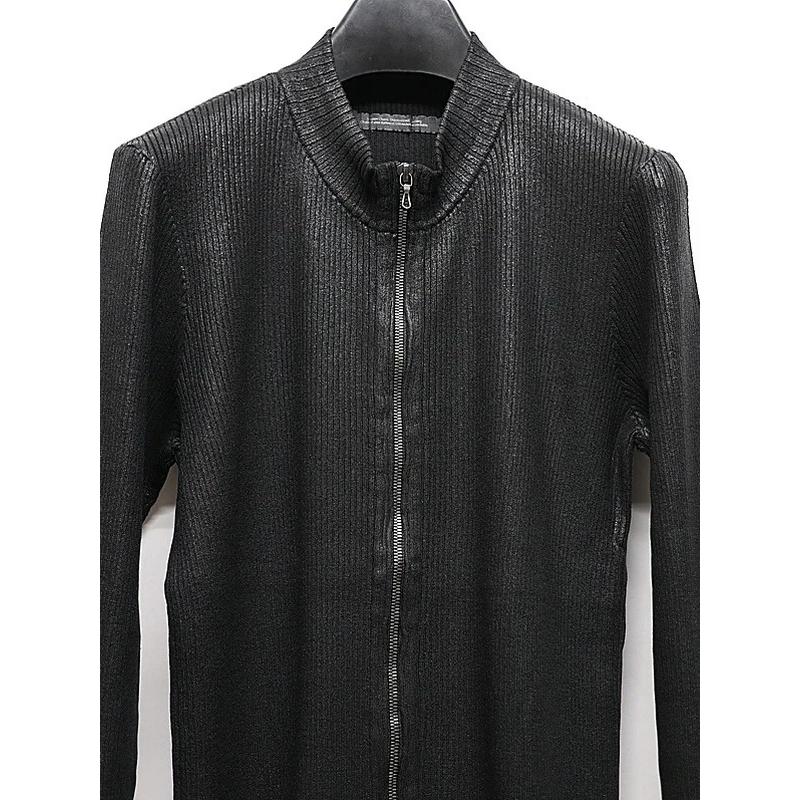 JULIUS JULIUS・ユリウス/COTTON YARN KNIT1/BLACK : OFFSIDE - 通販