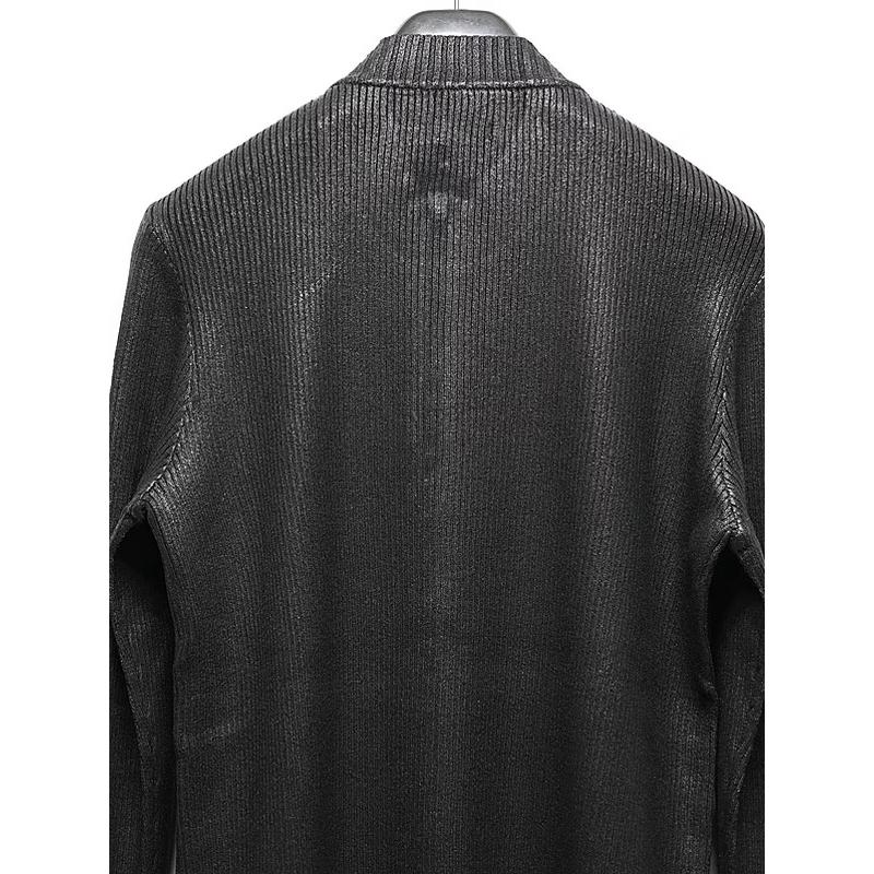JULIUS JULIUS・ユリウス/COTTON YARN KNIT1/BLACK : OFFSIDE - 通販