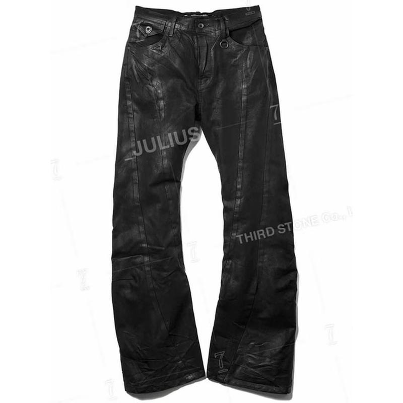 JULIUS JULIUS・ユリウス/12oz DENIM TROUSERS12/BLACK : OFFSIDE