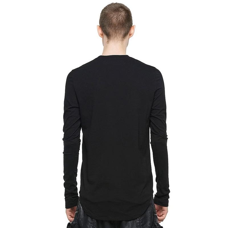 JULIUS・ユリウス/COTTON DRY JERSEY CUT & SEWN2/BLACK | JULIUS | 07